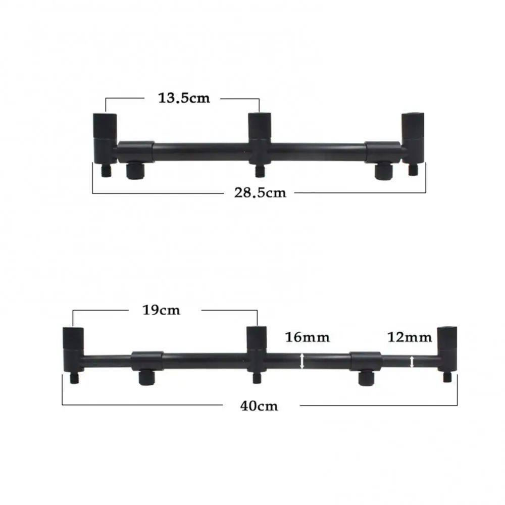 Rod Holder Fishing Tool Reservoir Folding 3 Head Fishing Retractable Buzz Bar Pole Stand Accessories