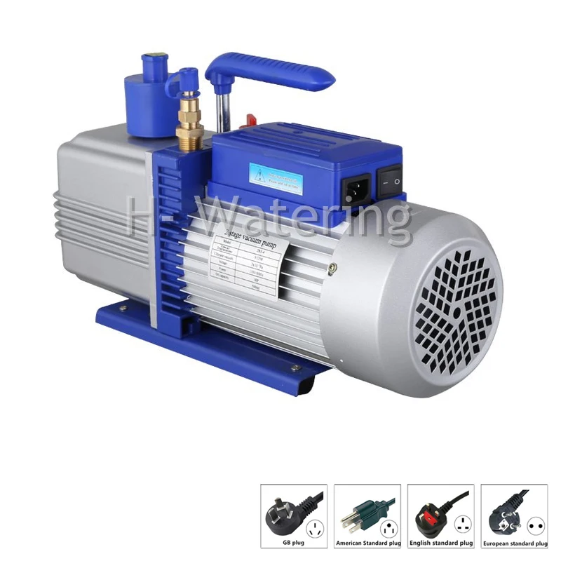 Multistage Refrigeration Vacuum Pump 0.3Pa 2.5CFM/3CFM/4CFM/6CFM/7CFM HVAC Vacuum Pump 220V/110V EU/US Plug