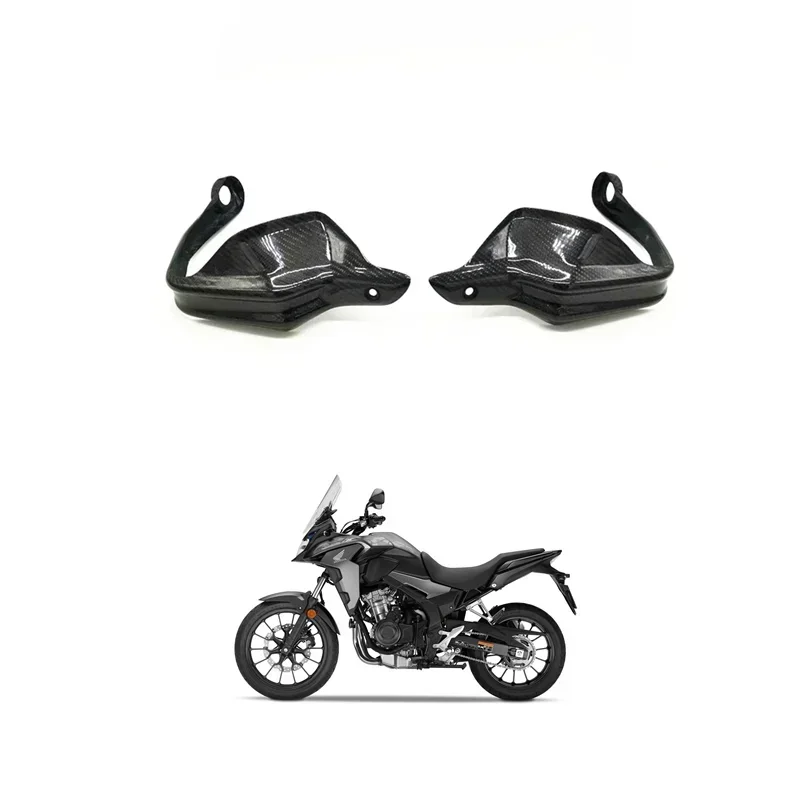 FOR HONDA CB500X CB500F CB500R Motorcycle Accessories Carbon Fiber Handlebar Guard Hand Protector Parts