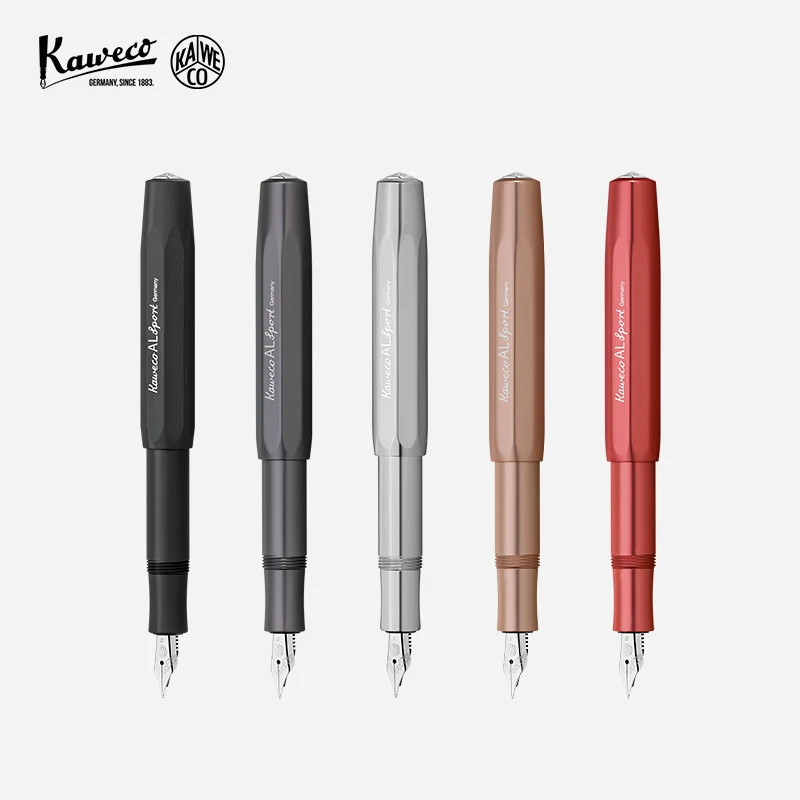 KAWECO Fountain Pen Germany AL Series Aluminum Sport Model High-end Gift for Signature Practice
