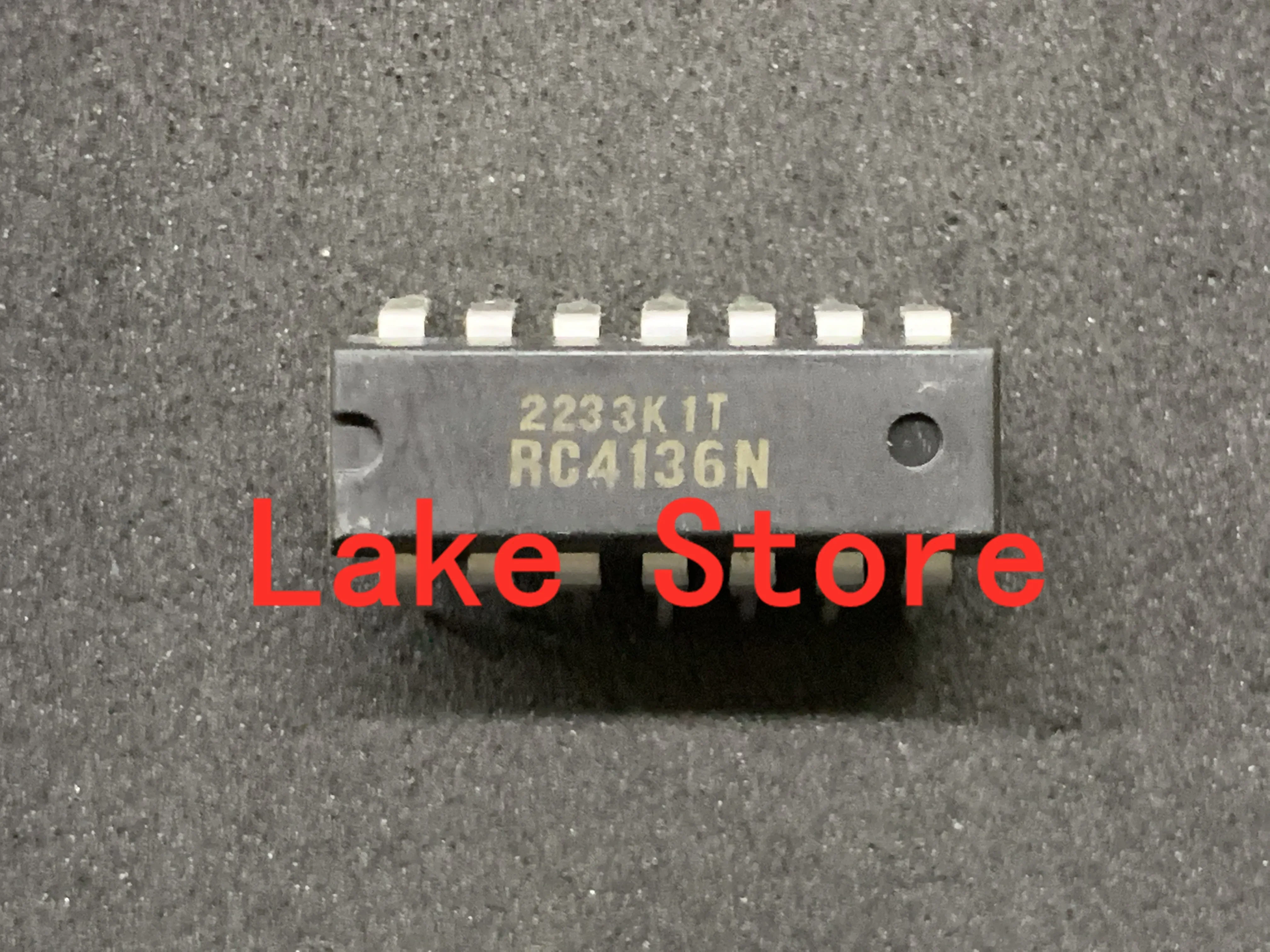 AC 5 unids/lote RC4136DB RC4136 RC4136N  DIP14  LM4136CN 4136 XR4136CP UA4136PC