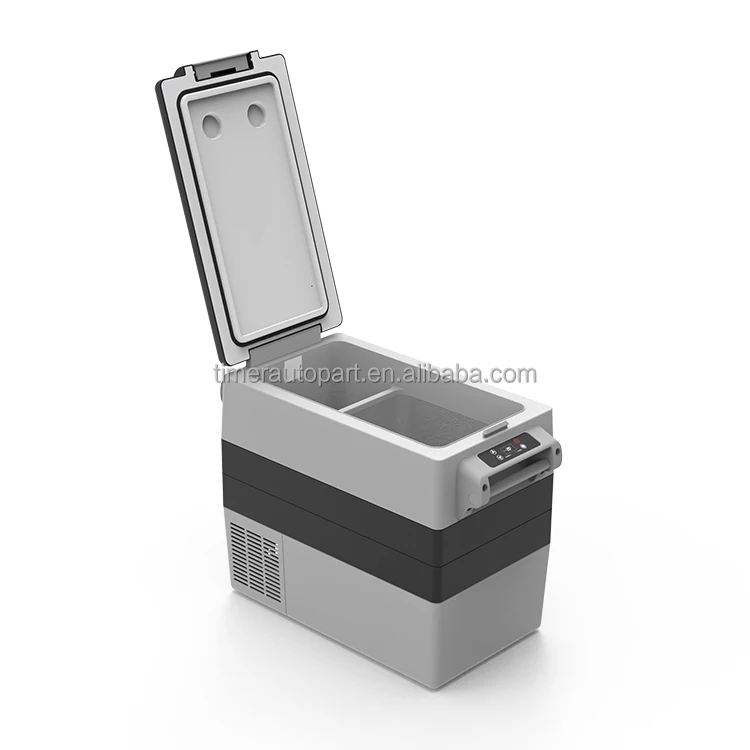 Suv Portable Mini Dc 12V 24V Automotive 55L Litre Camper Auto Fridge Freezer Refrigerator Compressor Rv Cooler For Travel