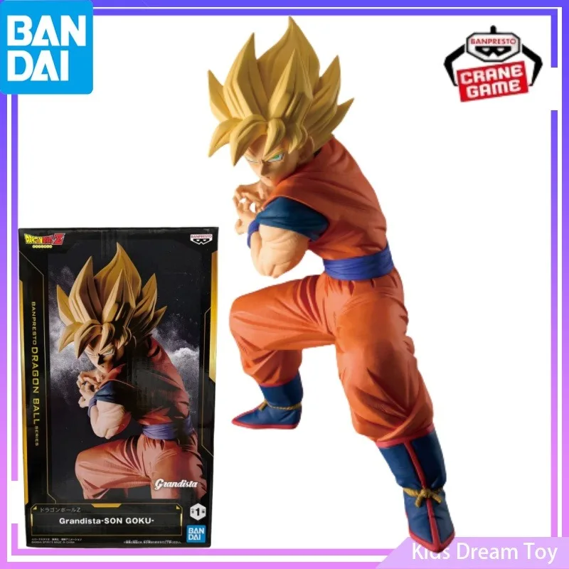 

Bandai in Stock Original BANPRESTO Dragon Ball Z Anime Figures Grandista -SON GOKU- Action Figures Toys Collectible Model Gifts