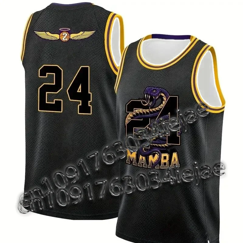 2024 New Arrival Basketball Jerseys Jerseys Kobe Bryant Basketball T-Shirt Special Commemorative Edition Adult KID Jerseys