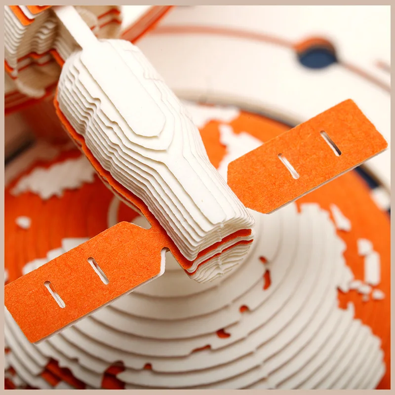 3D 紙彫刻モデル装飾玩具引き裂く付箋ステレオスペース紙モデル少年クラフト玩具アートワーク