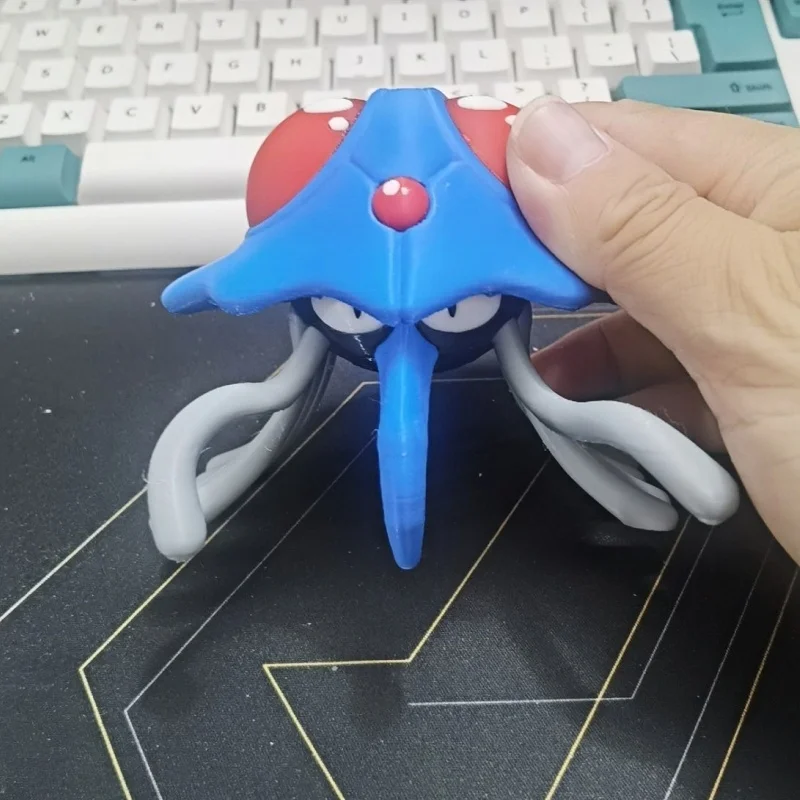 New Pokemon Anime Figures Tentacool Tentacruel Proportion World 1:20 Diy 3d Printing Cute Cartoon Character Desktop For Kid Gift