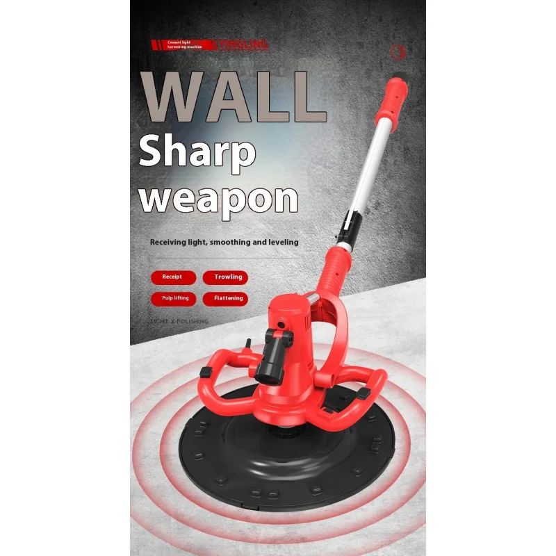 Handheld Small Automatic Cement Mortar Dry Wet Wall Polishing Grinder Wholesale