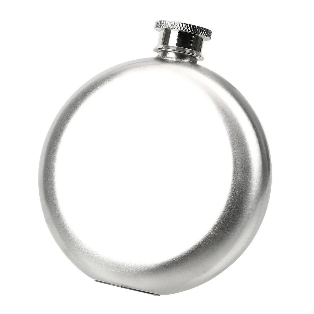 

Wine Bottle Stainless Steel Alcohol Hip Flasks Round Whiskey Flask