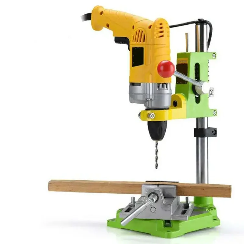 

2025 Electric Drill Stand Mini Small Multifunctional Industrial High-power Vertical Milling and Drilling Machine