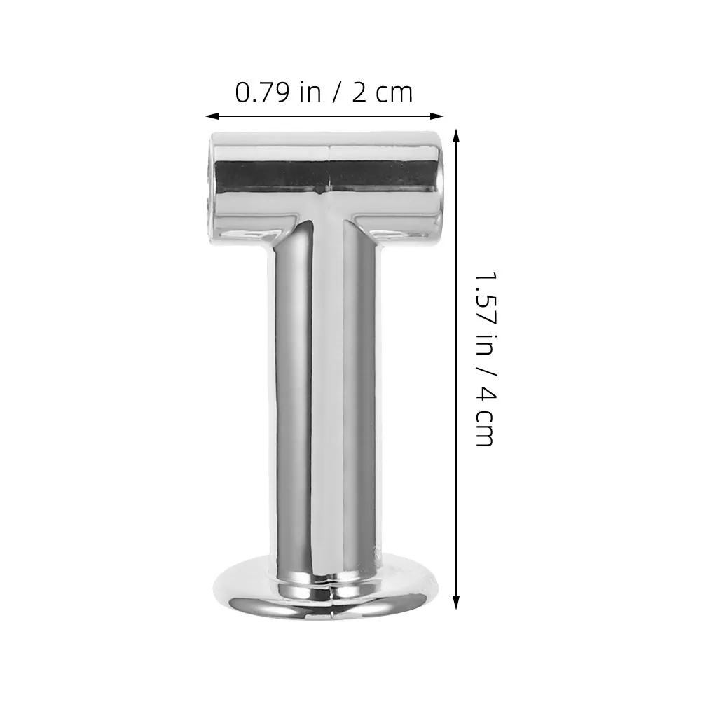 6Pcs Handrail Connector for Supermarket Shelves Heavy Duty Plastic Railing Adapter Compatible with Outdoor Tube Systems Easy