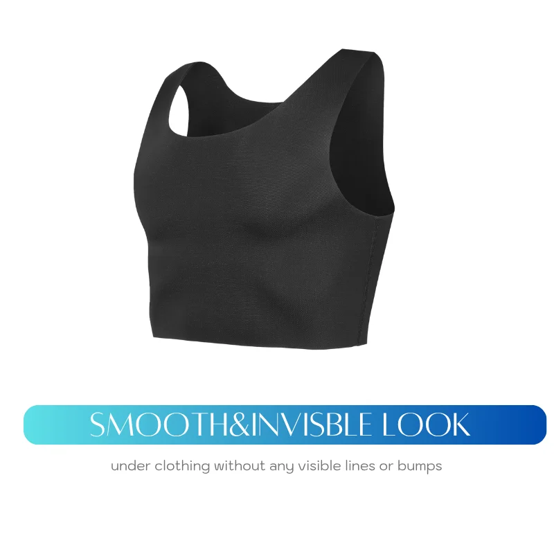 Nahtlose formende Kurzweste für Herren, ärmellose Slim-Fit-Unterwäsche, hochelastische, atmungsaktive, bequeme Weste – Detail 6
