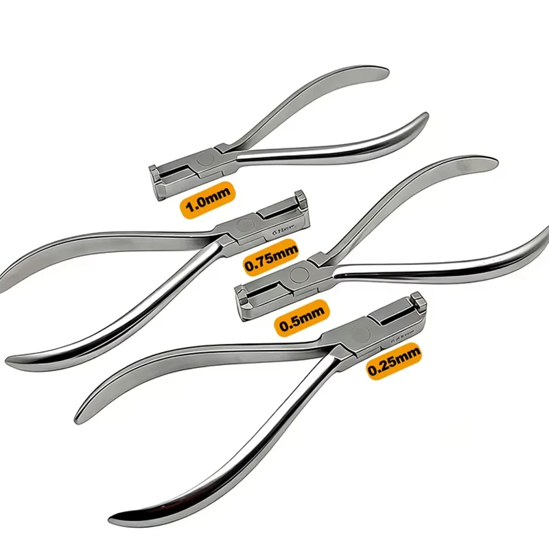 Dentals Wire Forming Plier Stainless Steel Orthodontic Bend Forcep for Arch Wire Bending Lab