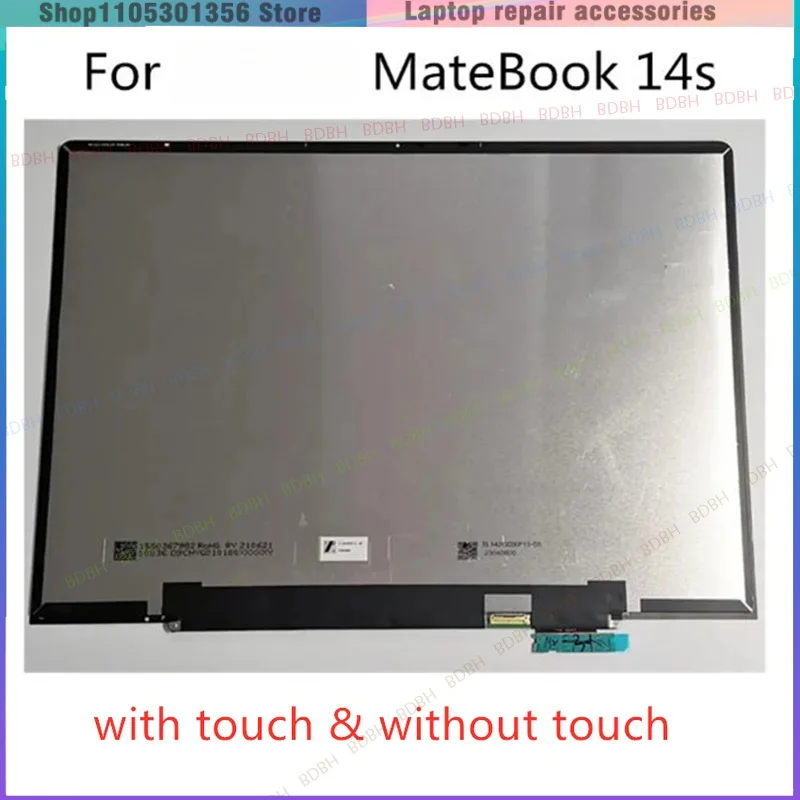 For Huawei MateBook 14s Screen HKD-W76 HKD-W56 hkf-x hkf Display IPS LCD Assembly Replacement Panel Matrix