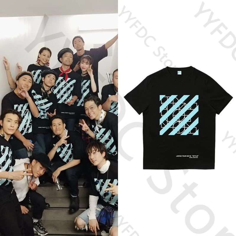 

Super Junior D&E T Shirt Same Eun Hyuk Lee Dong Hae Same T-shirt Kpop SuperJunior Men Women Summer Cotton Short Sleeve Tee Tops