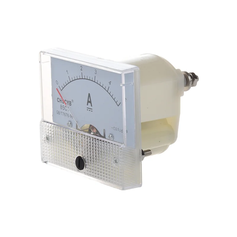 ABMR-2X 85C1-A Analog Current Panel Meter DC 5A AMP Ammeter