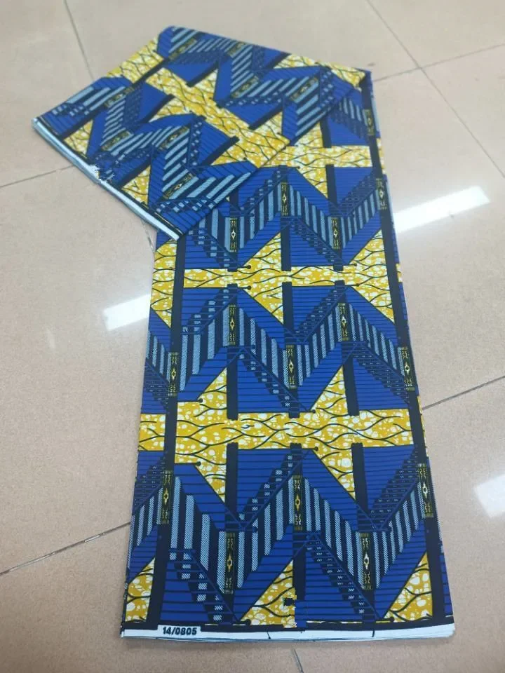 Factory Price Ankara Wax Fabric 100% Cotton Tissu Pagne Guaranteed Veritable African Real Wax Prints Fabric Nigeria Wax Fabrics