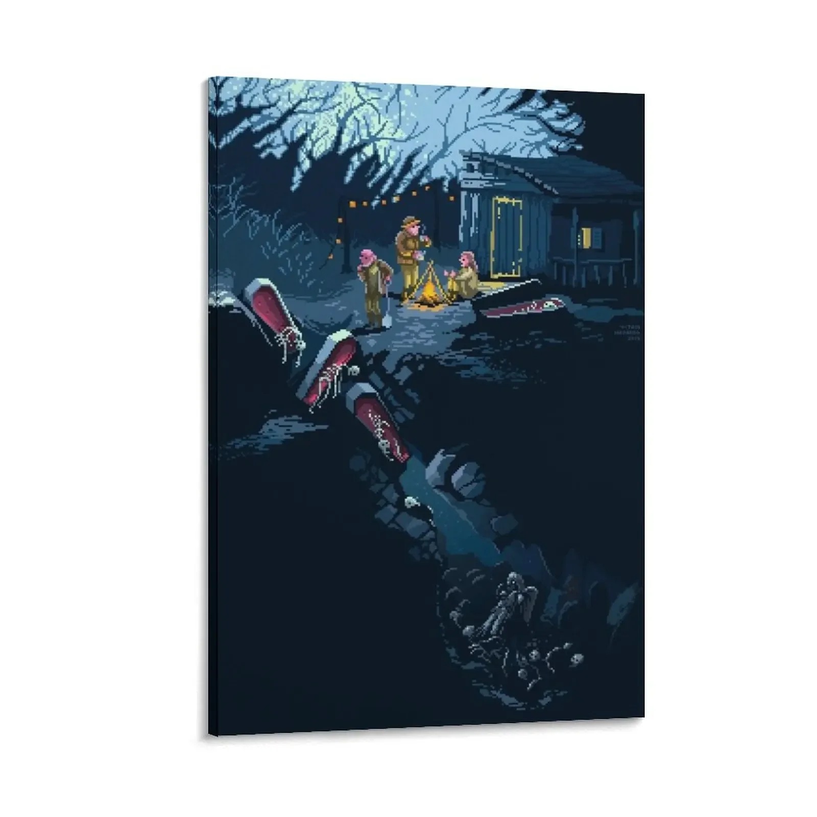 

Scene #45: 'Grave Diggers' Canvas Painting anime decoration luxury home decor decorative wall poster