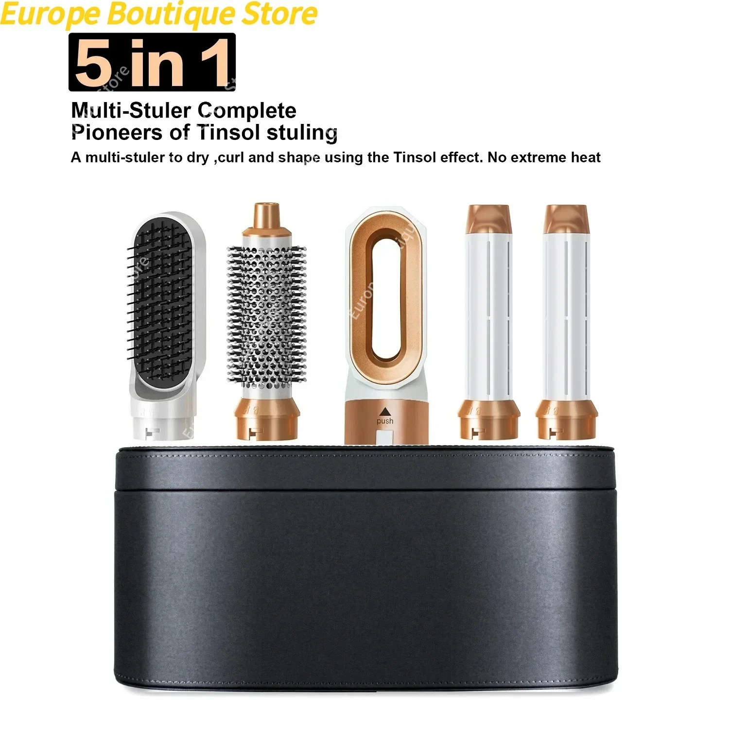 Professioneller 5-in-1 Haartrockner Heißluftbürste Lockenstab für Dyson Airwrap Haartrockner Styling-Tool Haarglätter Friseurwerkzeug