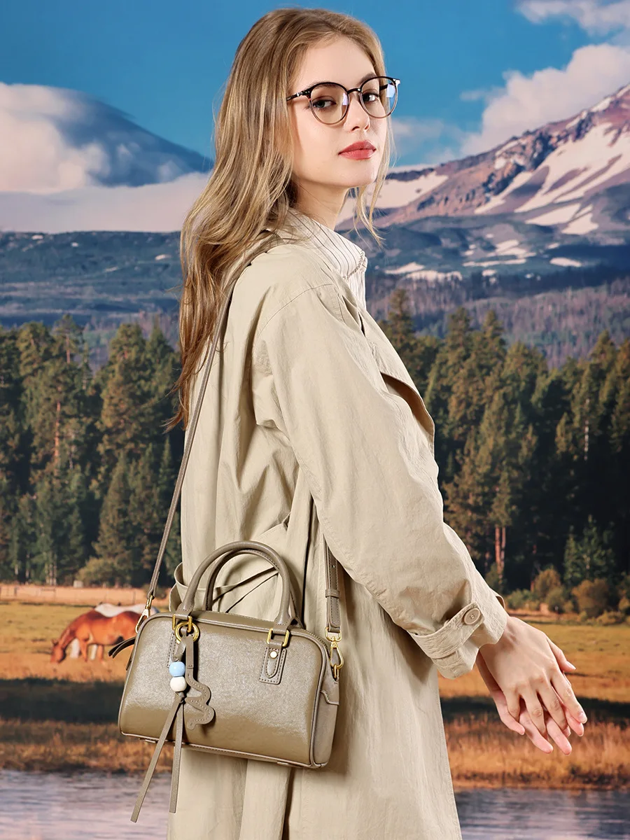 YANATARI Wholesale Luxury handbags female crossbody bags shoulder bag women bags genuine cowhide leather Luxury small bag