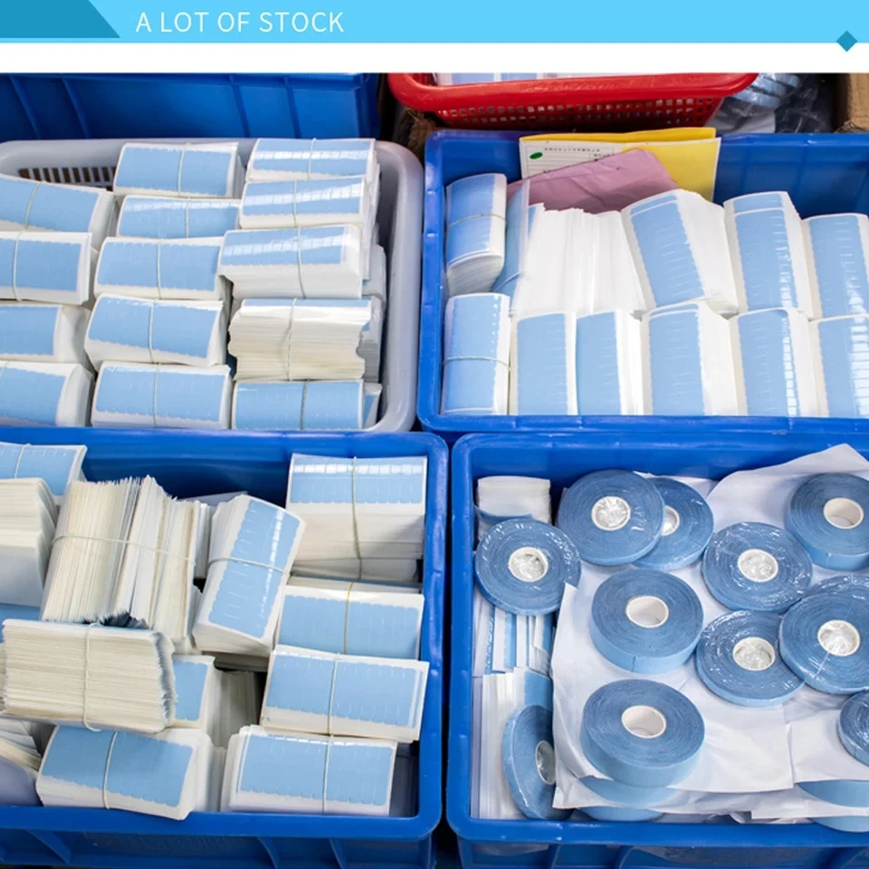 36 قطعة/الوحدة Supertape شريط شعر مقاوم للماء شريط لاصق مزدوج الجانب شريط فائق للشعر المستعار الدانتيل استبدال ملحقات تصفيف الشعر #5