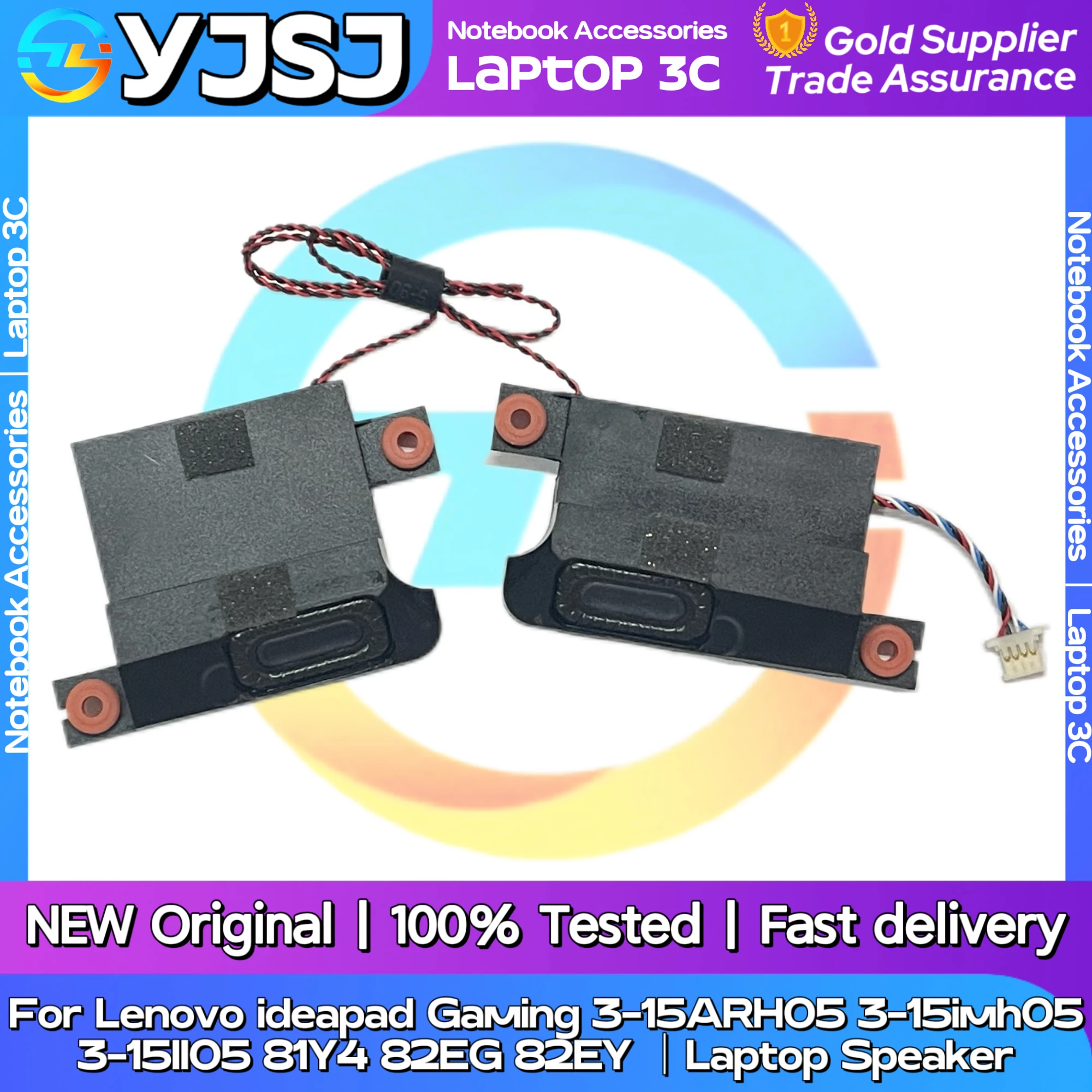 

New Original Laptop Speaker For Lenovo ideapad Gaming 3-15ARH05 15imh05 81Y4 82EG 82EY built-in speaker horn audio PK23000T5V0