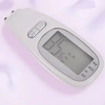 1Set Skin Moisture Tester Accurate Digital Facial Moisture Oil Tester Skin Analyzer Face Hydration Test Pen Night Use