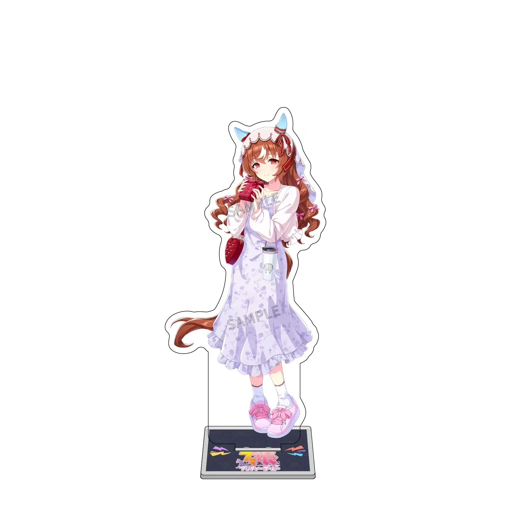 Pretty Derby Cinderella Gray 10&15CM Double Sided Acrylic Stand Keychain 2026 New Anime Stand Desk Decor Backpack Birthday Gift