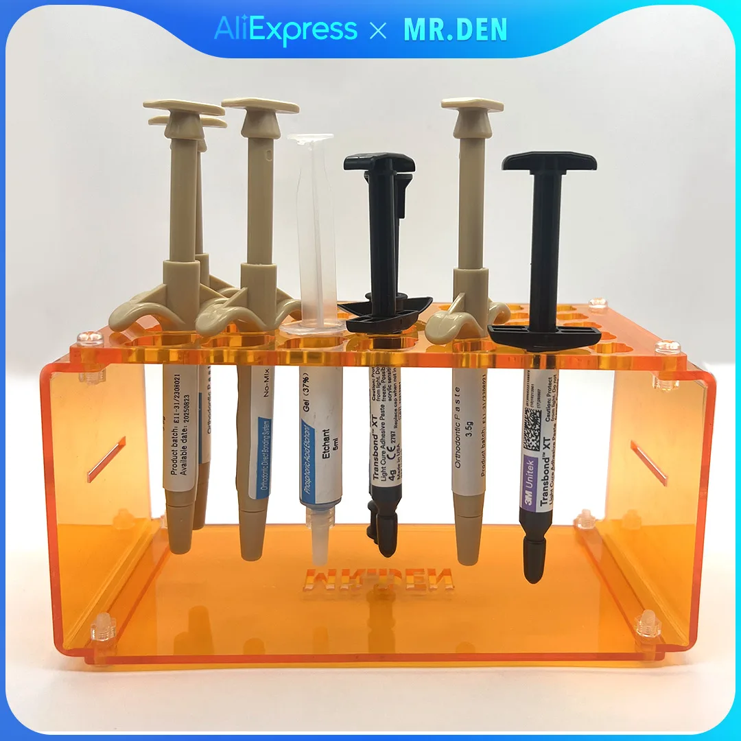 

Original MR DEN Dentist Resin Shelf Acrylic Organizer Tube Shelf Desktop Storage Laboratory Shelf Dental Technician Equipment