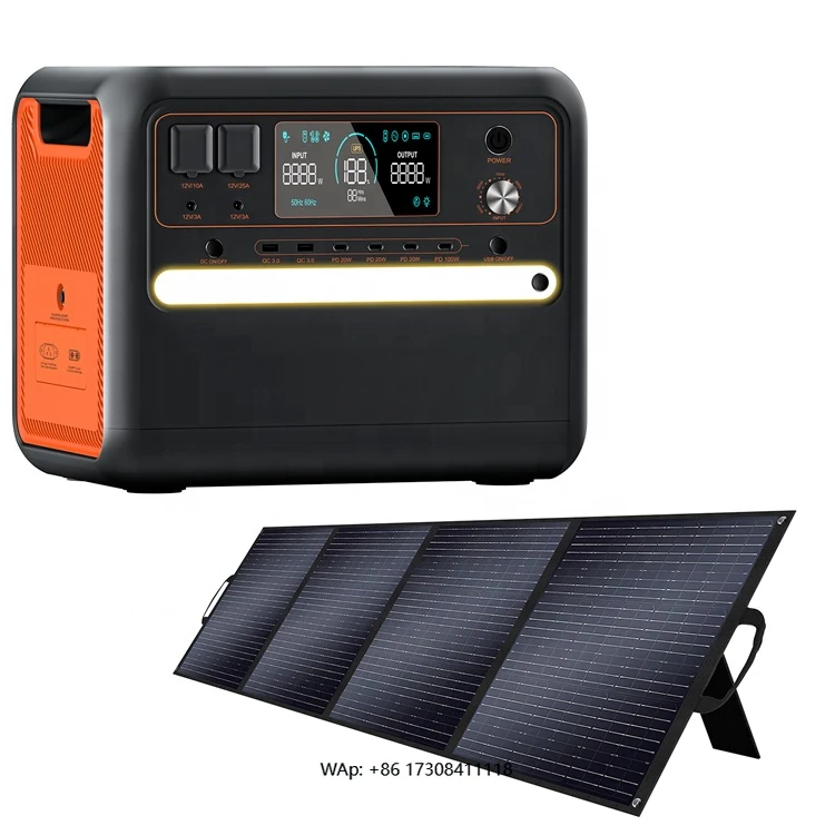 Emergency Generator Solar System with Ups 200W 300W 500W 2400W Portable Power Bank Solar Generator for Outdoor Camping