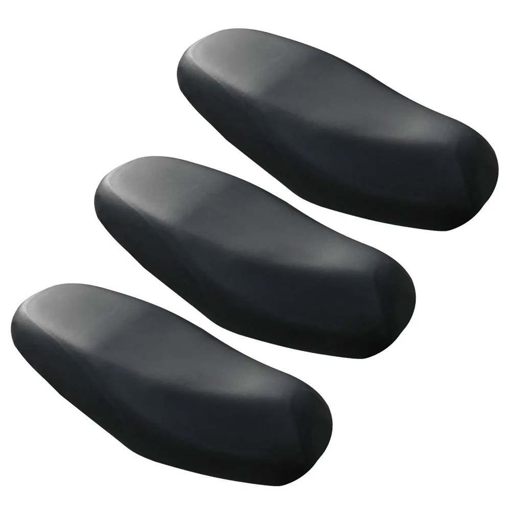 

3Pcs Motorcycle Seat Covers Universal Fit PU Waterproof Durable Protective Moped Mini Bike Scooter Cover