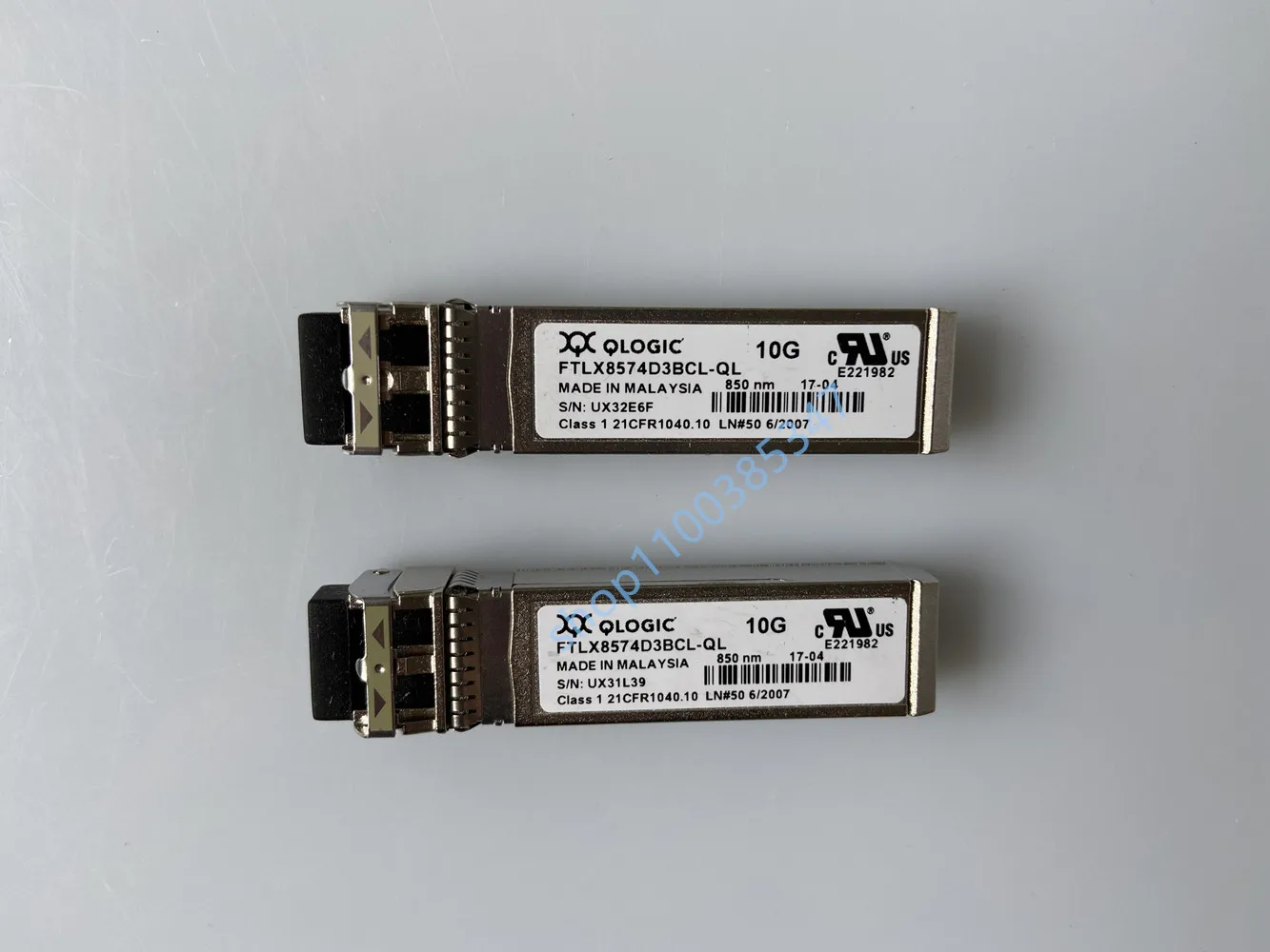 1PCS qlogic sfp 10g transceiver/FTLX8574D3BCL-QL/QLOGIC 10G 850NM SFP+/qlogic 10g sfp Transceiver/qlogic 10g adapter/qle hba sfp