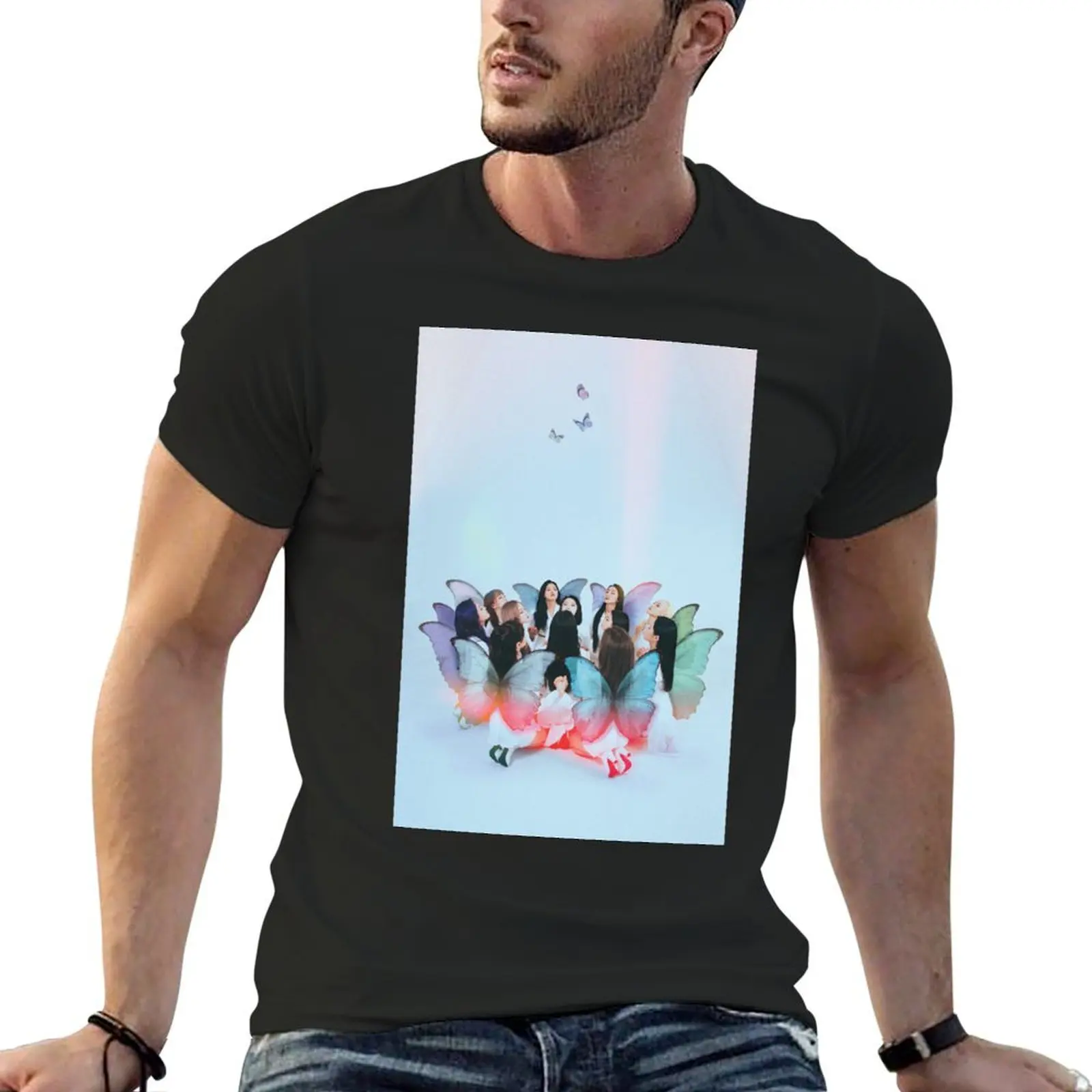 LOONA / LOOΠΔ / ??? ?? / XX – Butterfly T-Shirt quick drying graphic shirts men clothes