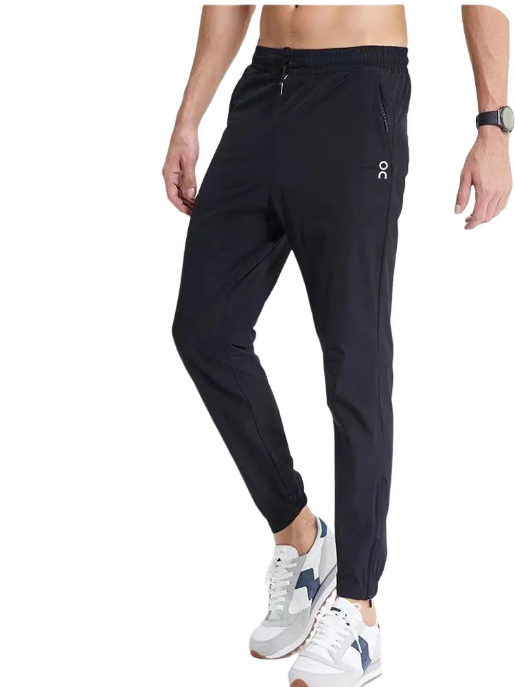 

On TWO SAKU мужские брюки для бега для фитнеса спортивные тренировочные брюки эластичные дышащие повседневные длинные брюки для похудения