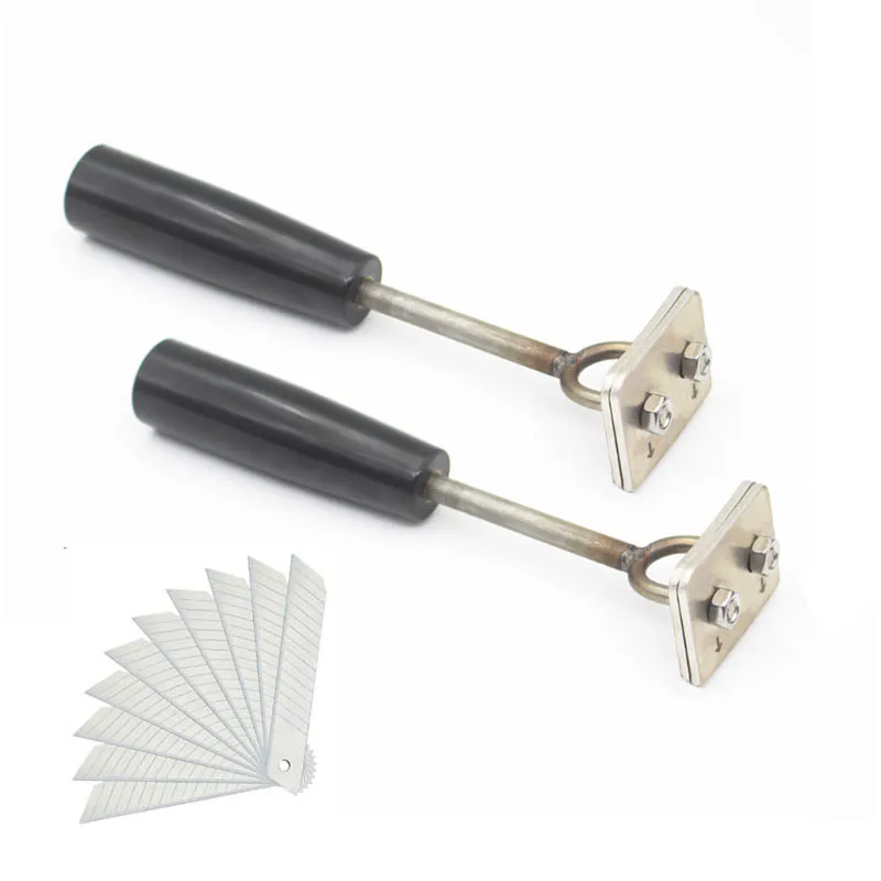 YOMO Woodworking Veneer Trimmer Scraper-Deburring Smoothing Surfaces Glue Lines Excess Bumps Grooves for Industrial DIY Tool