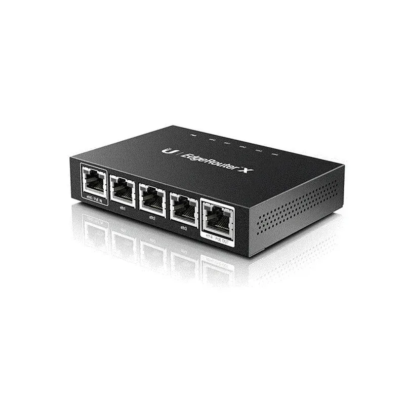 For  Ubiquiti ER-X EdgeRouter X – Advanced Gigabit Ethernet Router with 256MB Storage, 5x Gigabit RJ45 Ports & PoE Switch