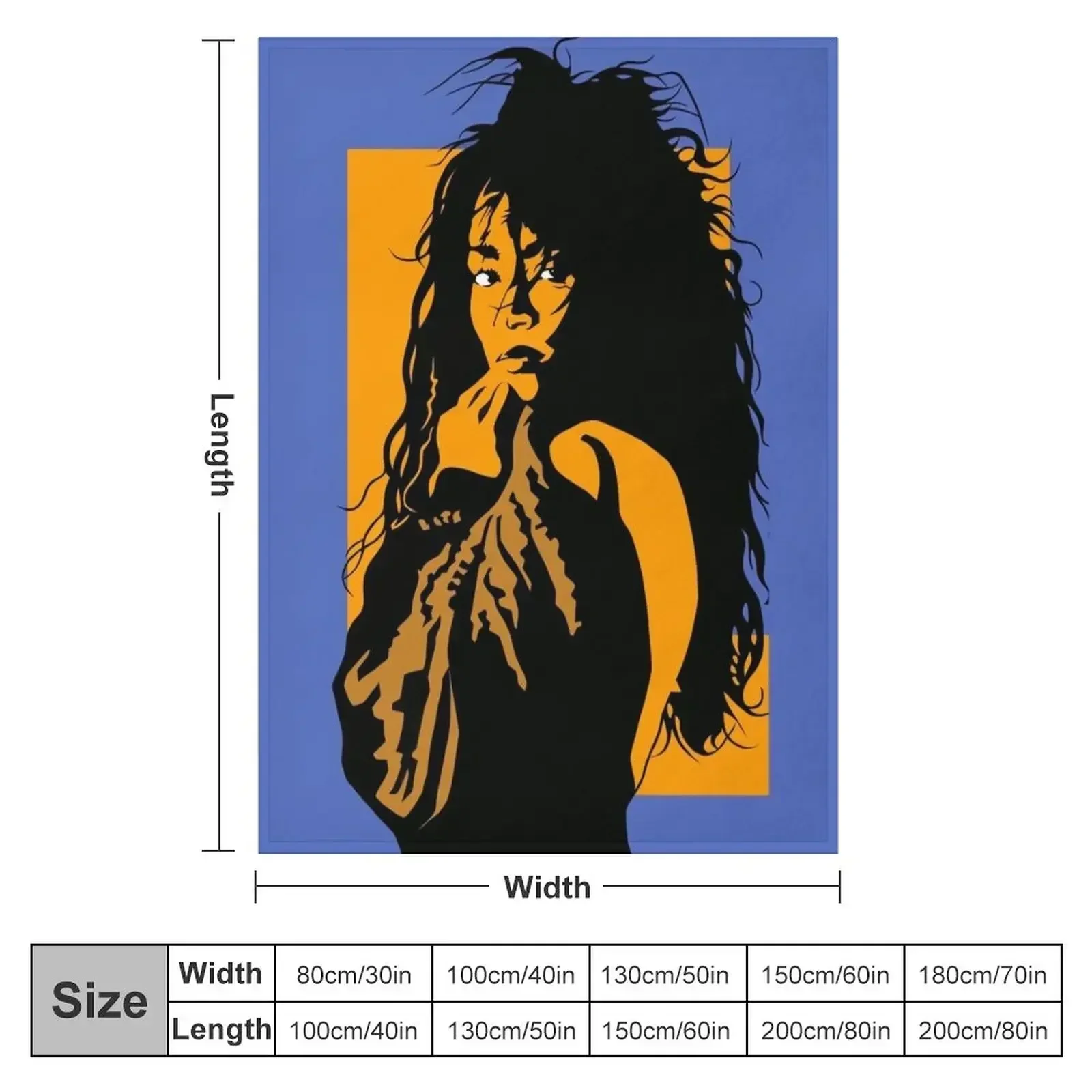 Jody Watley, Cut paper on board, 15 x 20, 2013 Throw Blanket For Sofa Thin Loose Decorative Throw for sofa Blankets