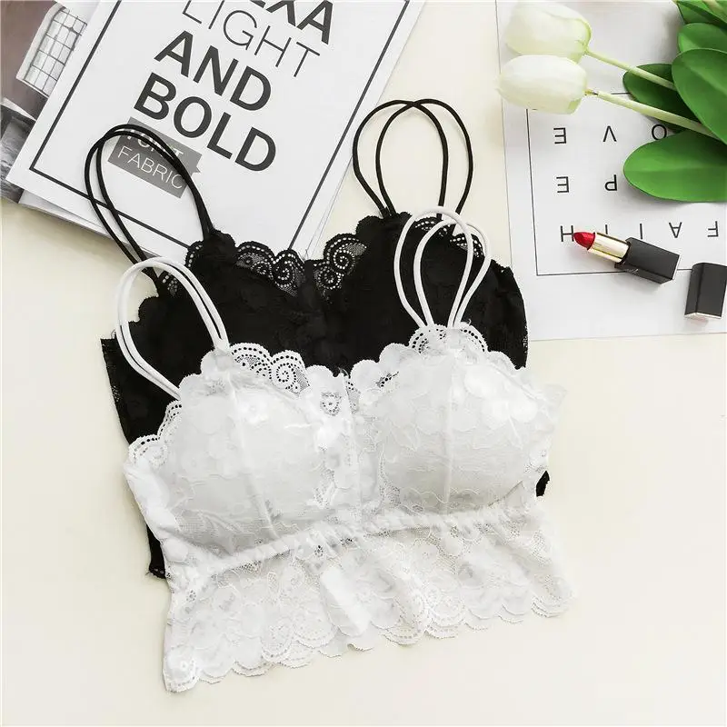 1pc/Lot Kids Bras for Girls Lace Underwear Teenager Underwear Puberty Small Sexy Teen