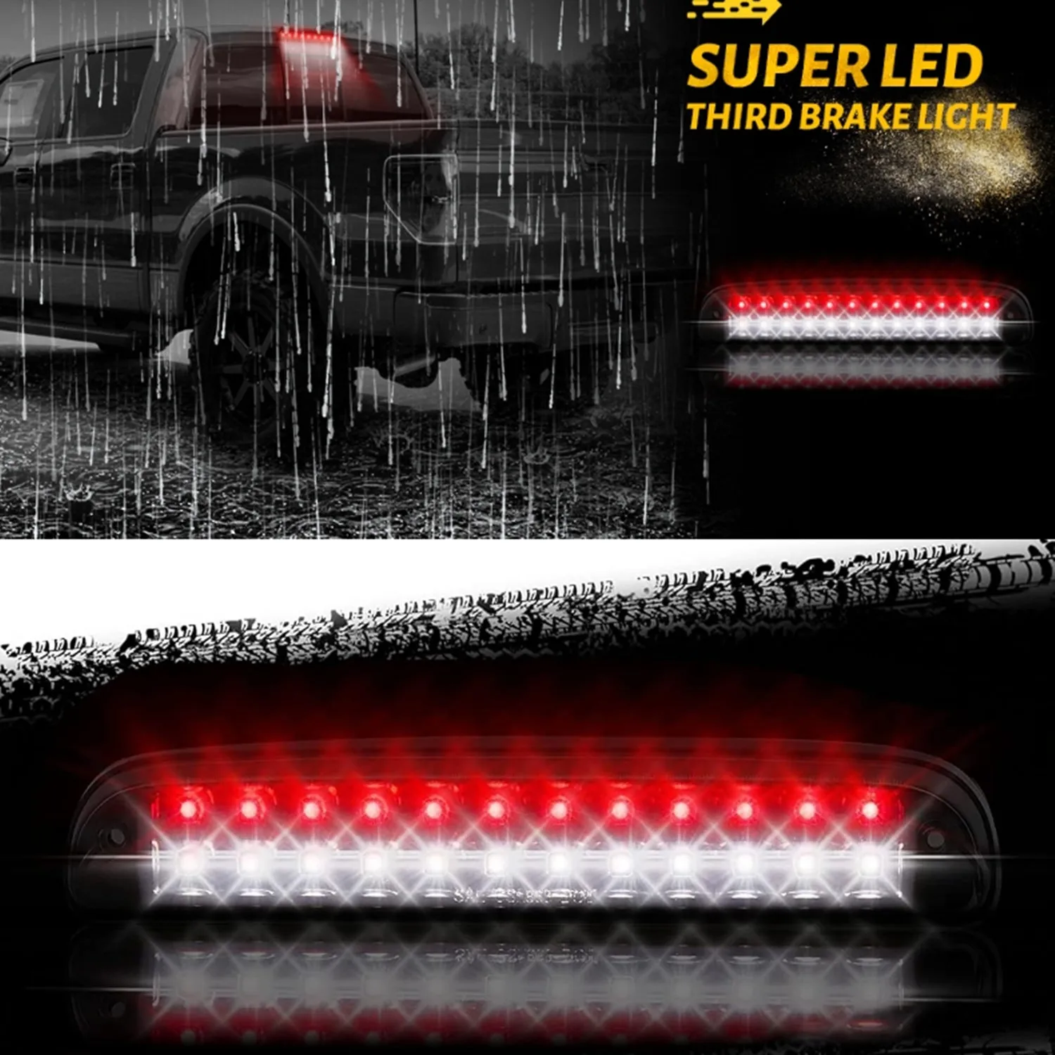 For Mazda For Ford Ranger Lamp Third Brake Light 1pcs Accessories Brake Light LED Parts Replacement YC3Z13A613BA