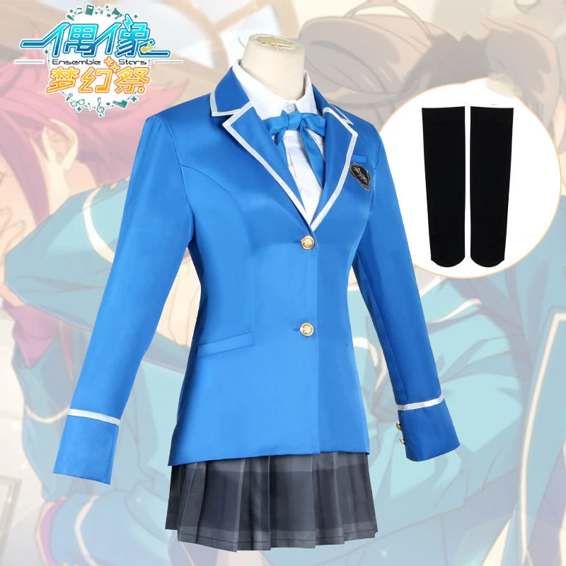 Anime Ensemble Stars Hidaka Hokuto Akehoshi Subaru Cosplay Costume Man Woman Jacket Pants Skirt Uniform Set Halloween Costume