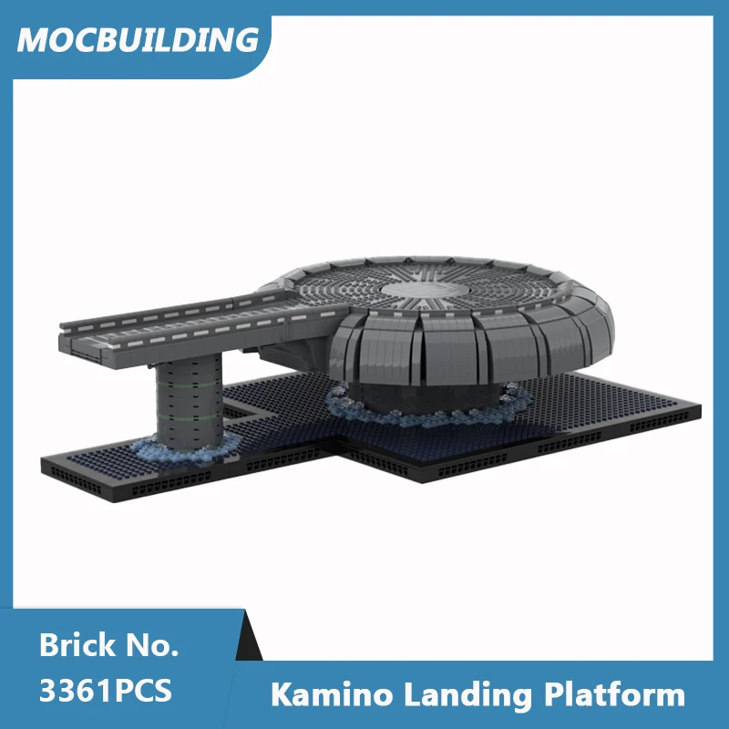 

MOC Building Blocks Kamino Landing Platform Model DIY Assemble Bricks Collection Display Creative Educational Toys Gifts 3361PCS