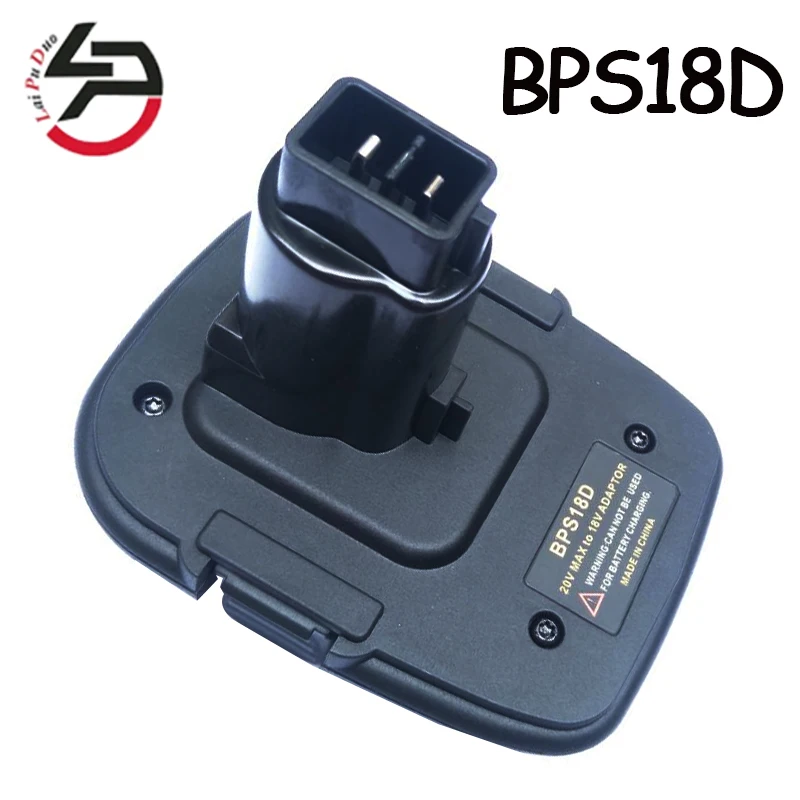 BPS18D Adapter for Black & Decker Stanley 18V Li-ion Battery Convert to for Dewalt 18V/20V Nickel Battery Power Tools Use