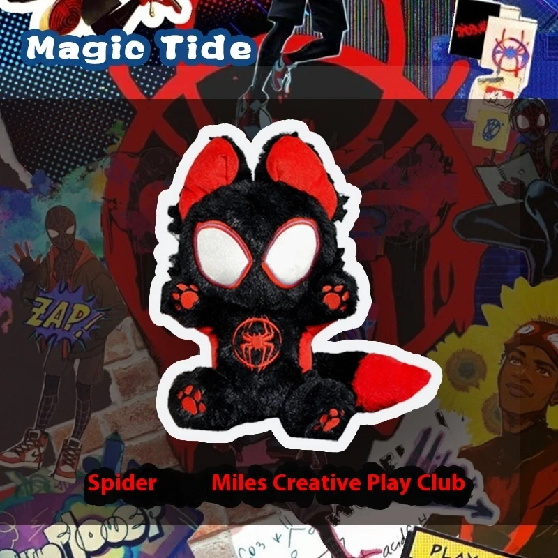 

25cm Spider-Man Miles Deadpool American-Style Plush Birthday Gifts Spiderman Clollection Suffed Dolls