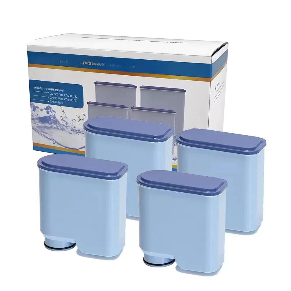 4-piece coffee machine water purifier filter CA6903 universal replacement filter soft water filter cartridge