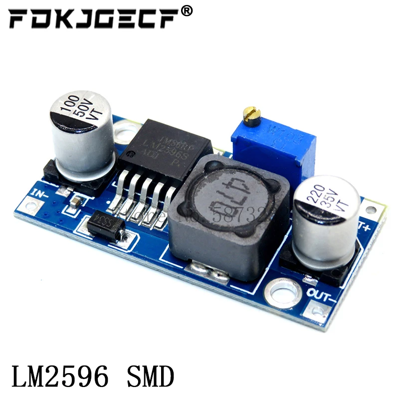 3A Adjustable DC-DC LM2596 LM2596S input 4V-35V Output 1.23V-30V dc-dc Step-down Power Supply Regulator module MP1584EN MINI360