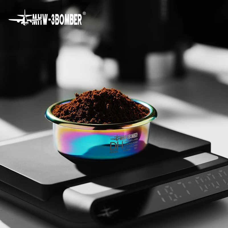 

MHW-3BOMBER Корзина для фильтра 18/20 г Корзина для эспрессо из нержавеющей стали для портафильтра 58 мм Инструменты для бариста Аксессуары для кофе