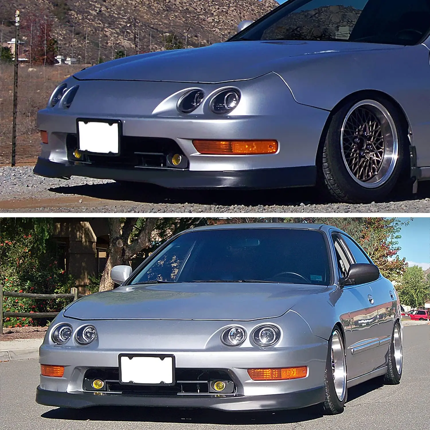 Projector Headlights Compatible with 1998-2001 Integra 2-Door/4-Door, Left and Right Pair Headlamp Assembly