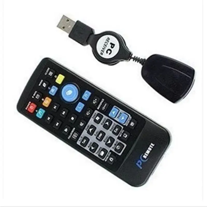 

IR HTPC Wireless Mouse USB Laptop PC Wireless Media Remote Control Mouse Keyboard Center Controller