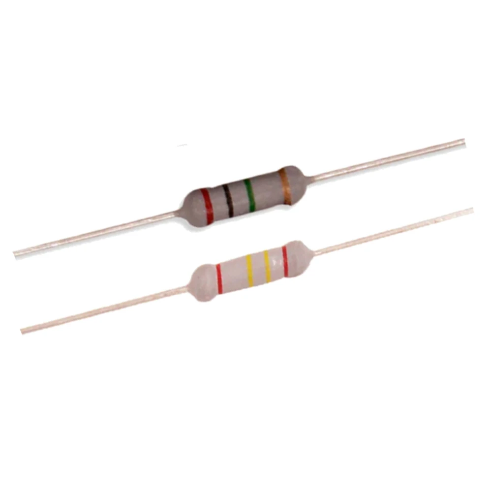 10Pcs MGR40 high voltage resistor 1W 1K10K100K240K820K ohm 2M 3M 5M 10M20M200M500M thick film glass glaze resistor