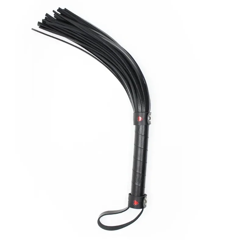 Bdsm Spanking Flogger Tassel Adult Games Black Bdsm PU Leather Whip Horse Whip Bondage Restraints Sex Toys for Women Couples