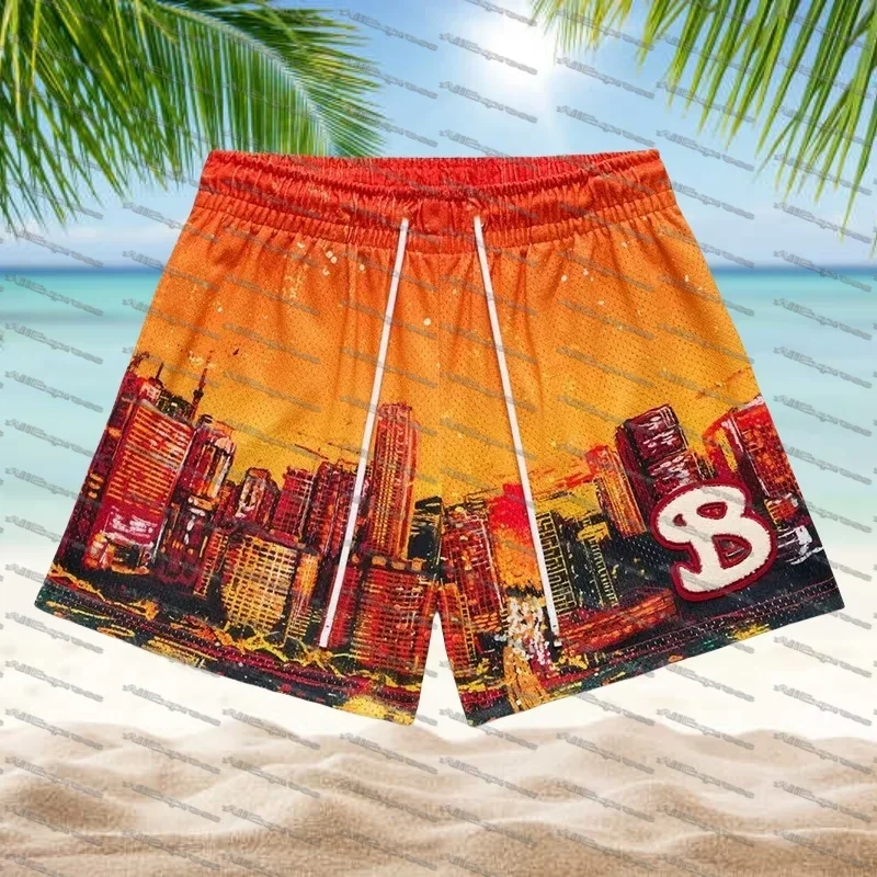 

Disney Mickey Mouse Men's & Big Men's Airbrush Graphic Jogger Shorts,